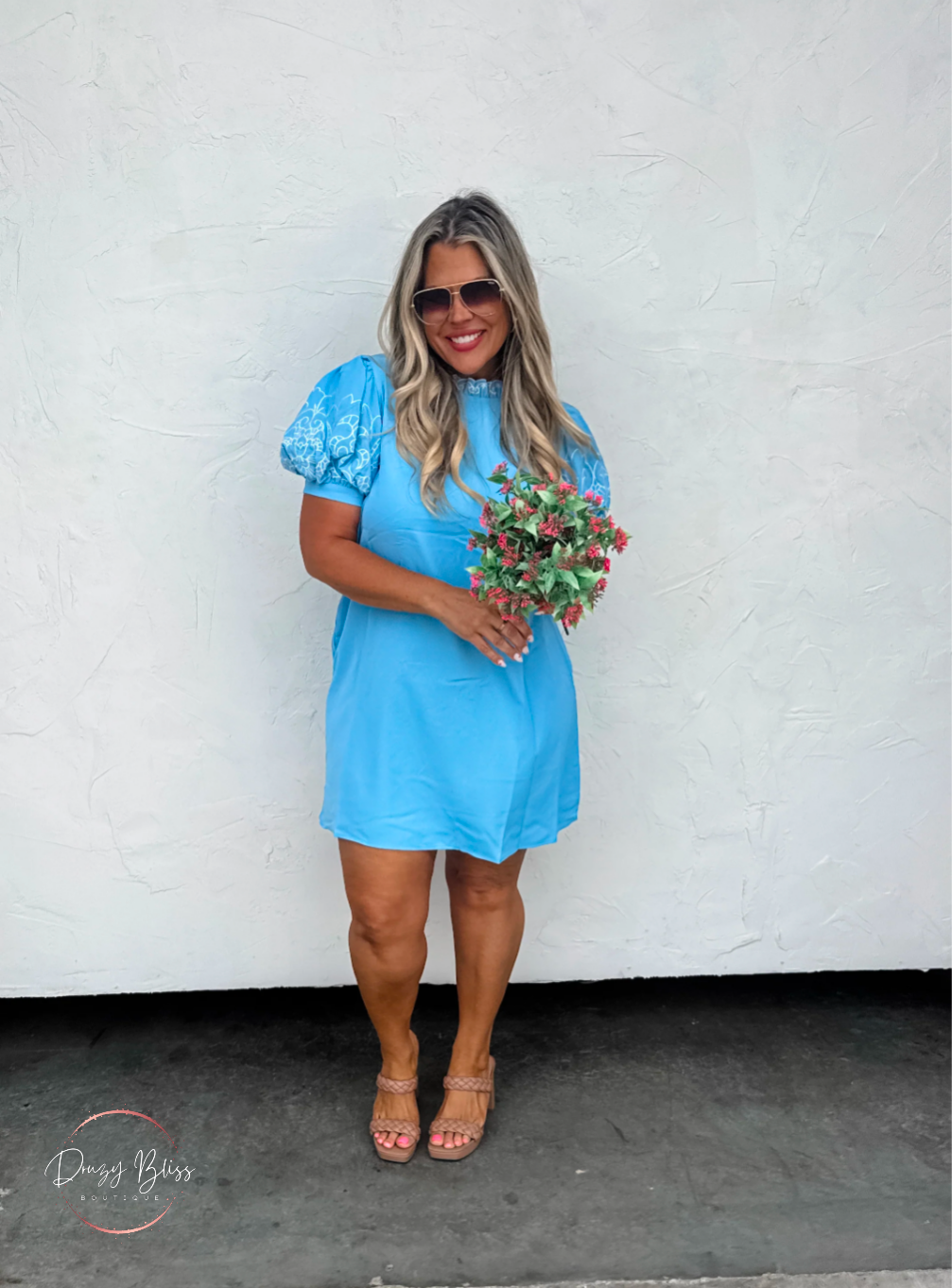 Spring Forward Embroidered Dress