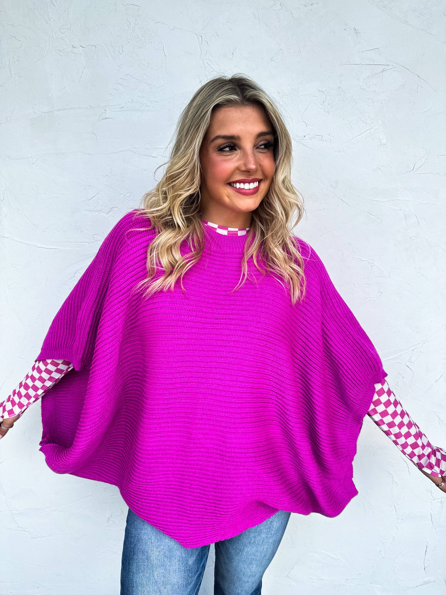 MEG PULLOVER PONCHO