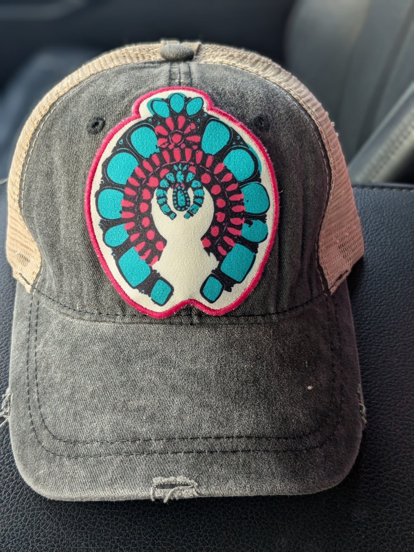 Squash Blossom Hat Front