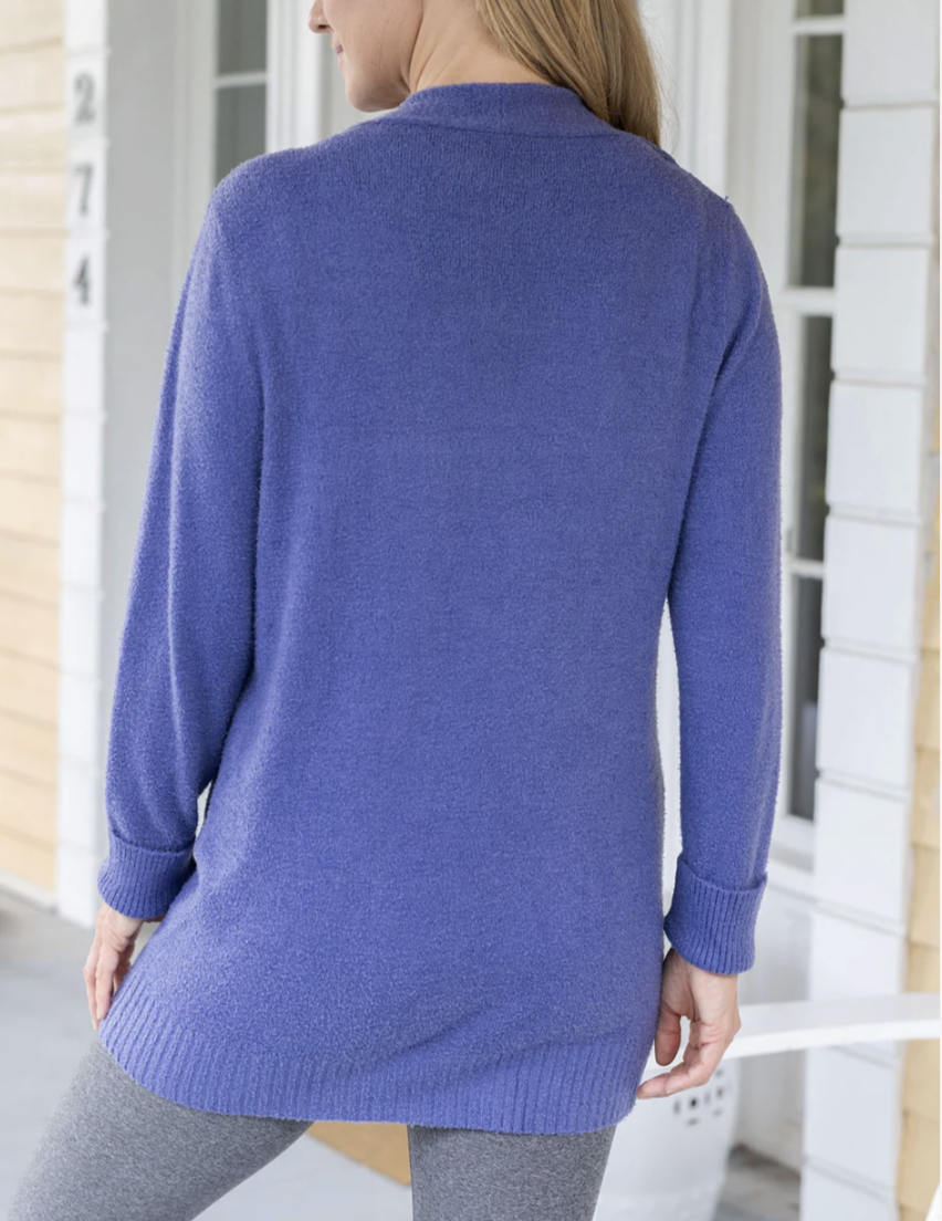 Periwinkle Bambü Wrap Robe 5