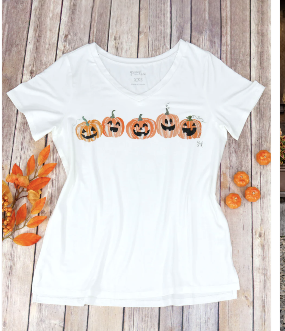 Pumpkin Graphic Tee 1