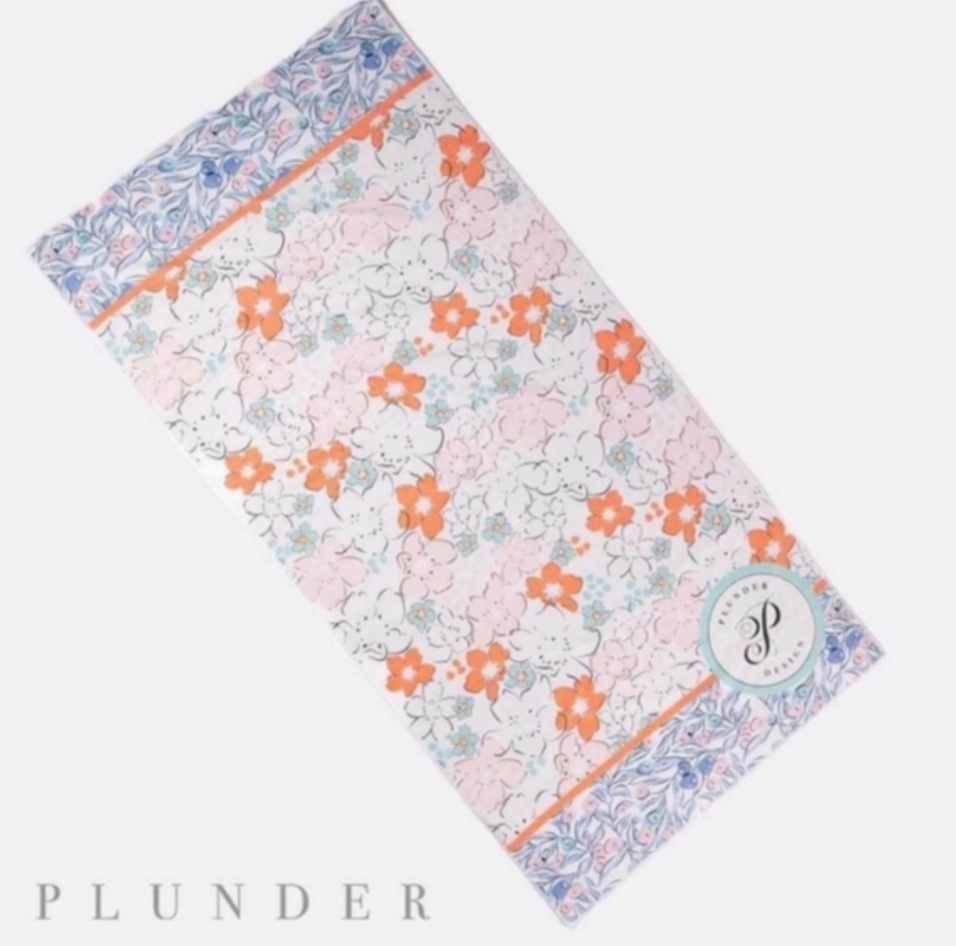 Floral Beach Towel