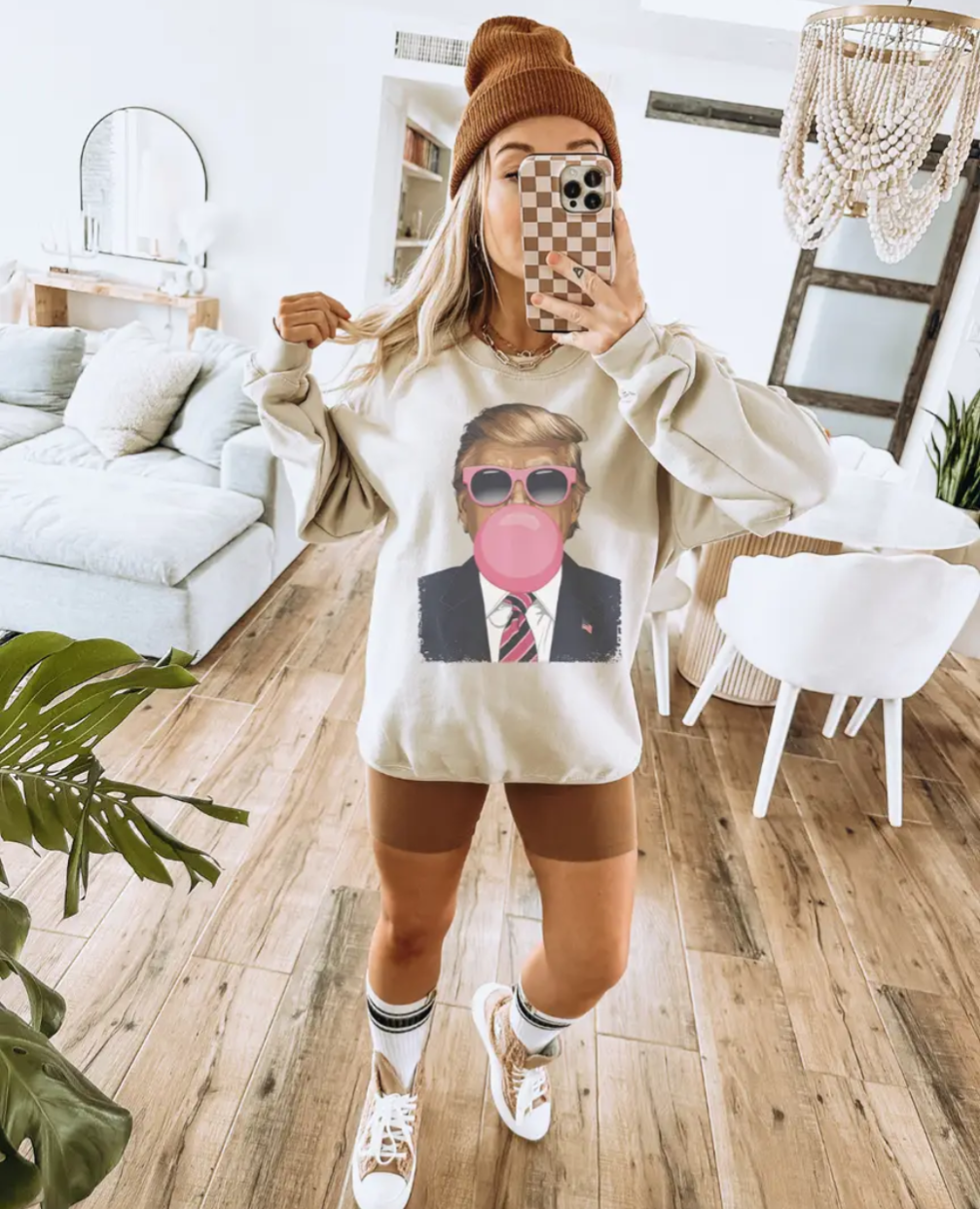 Trump Bubbles Sweatshirt