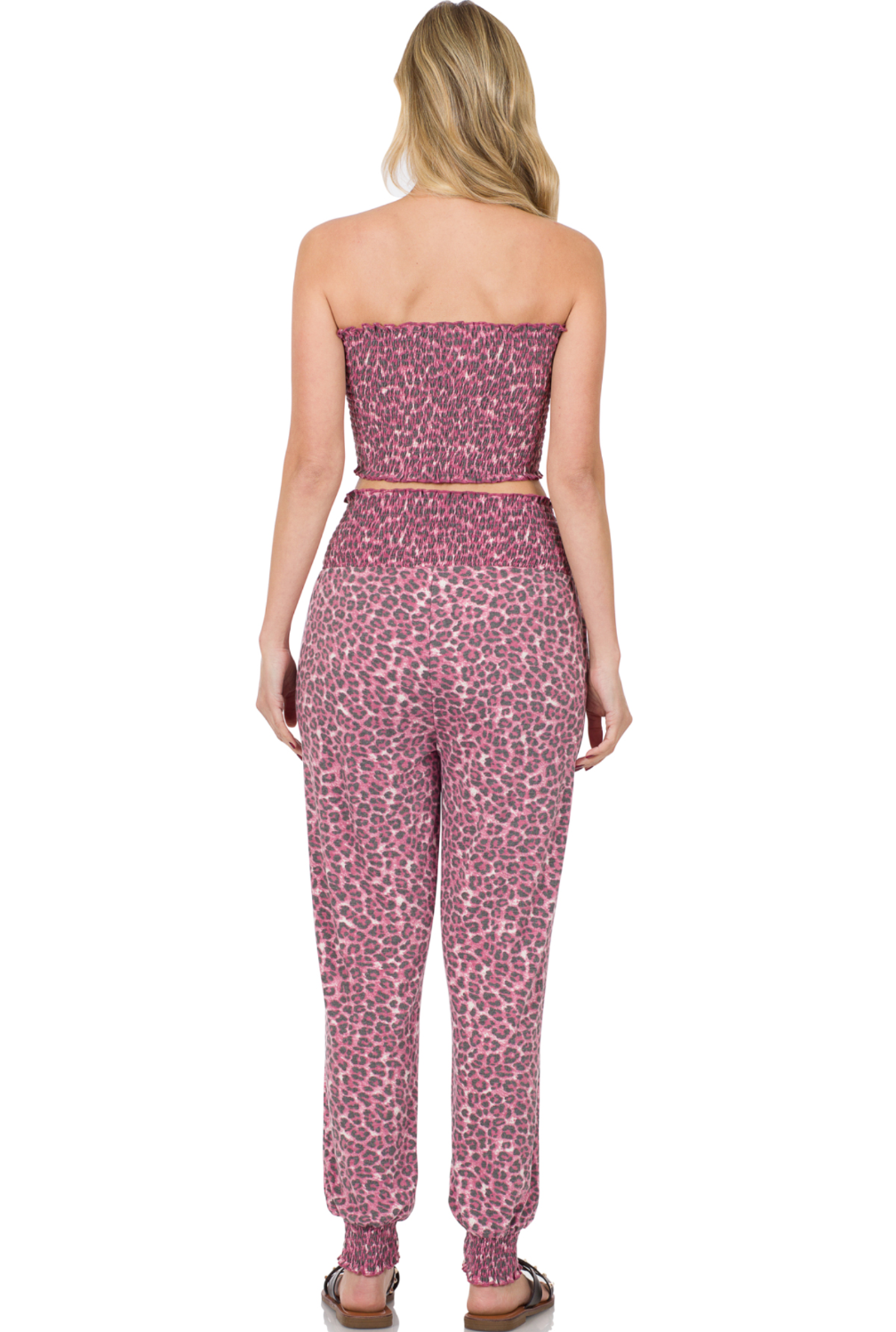 Wild Comfort Smocked Lounge Set