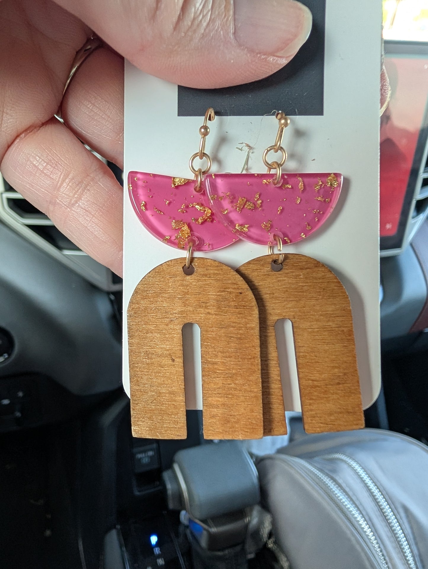 Rosie and Birch Drop Earrings