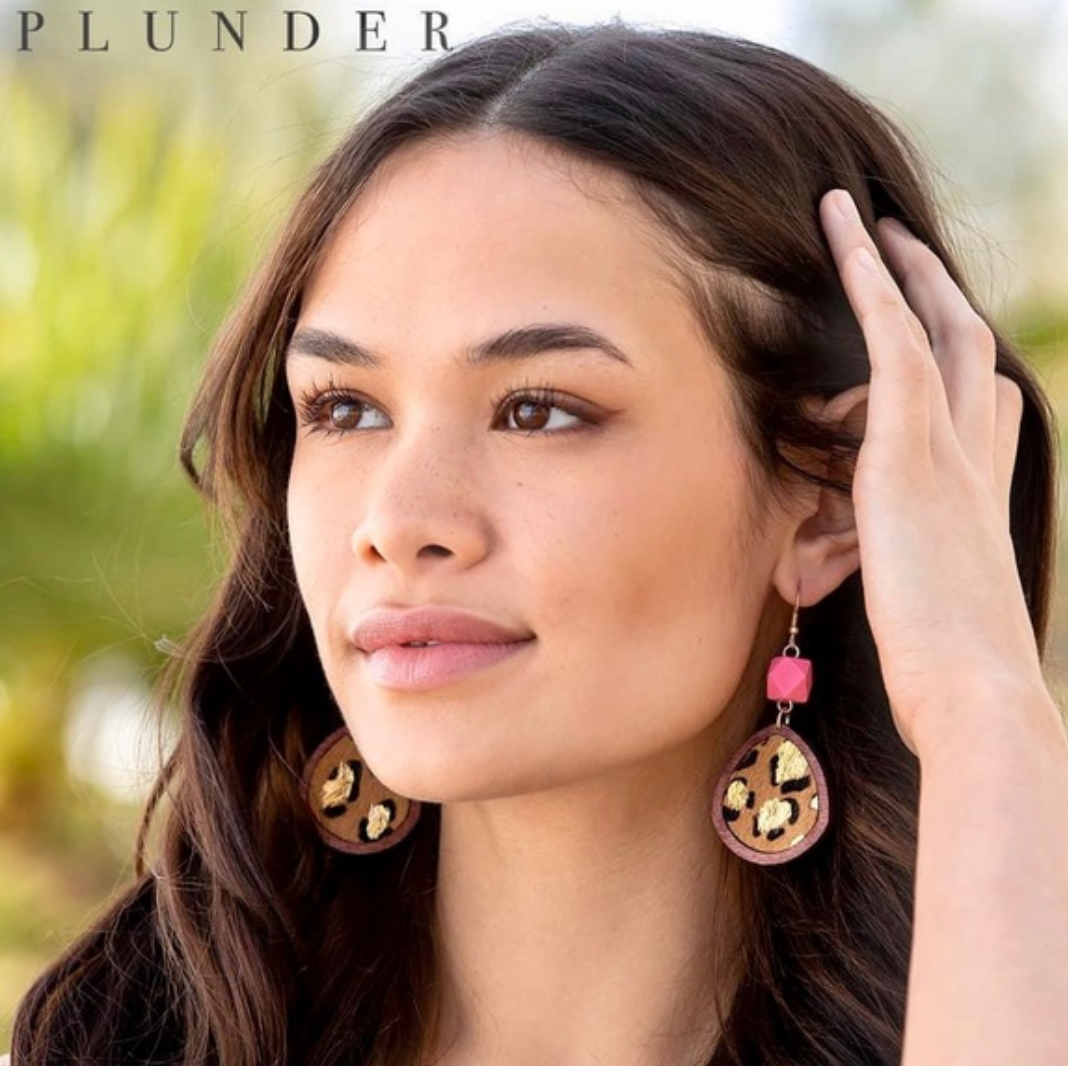 Blush Wild Heart Earrings