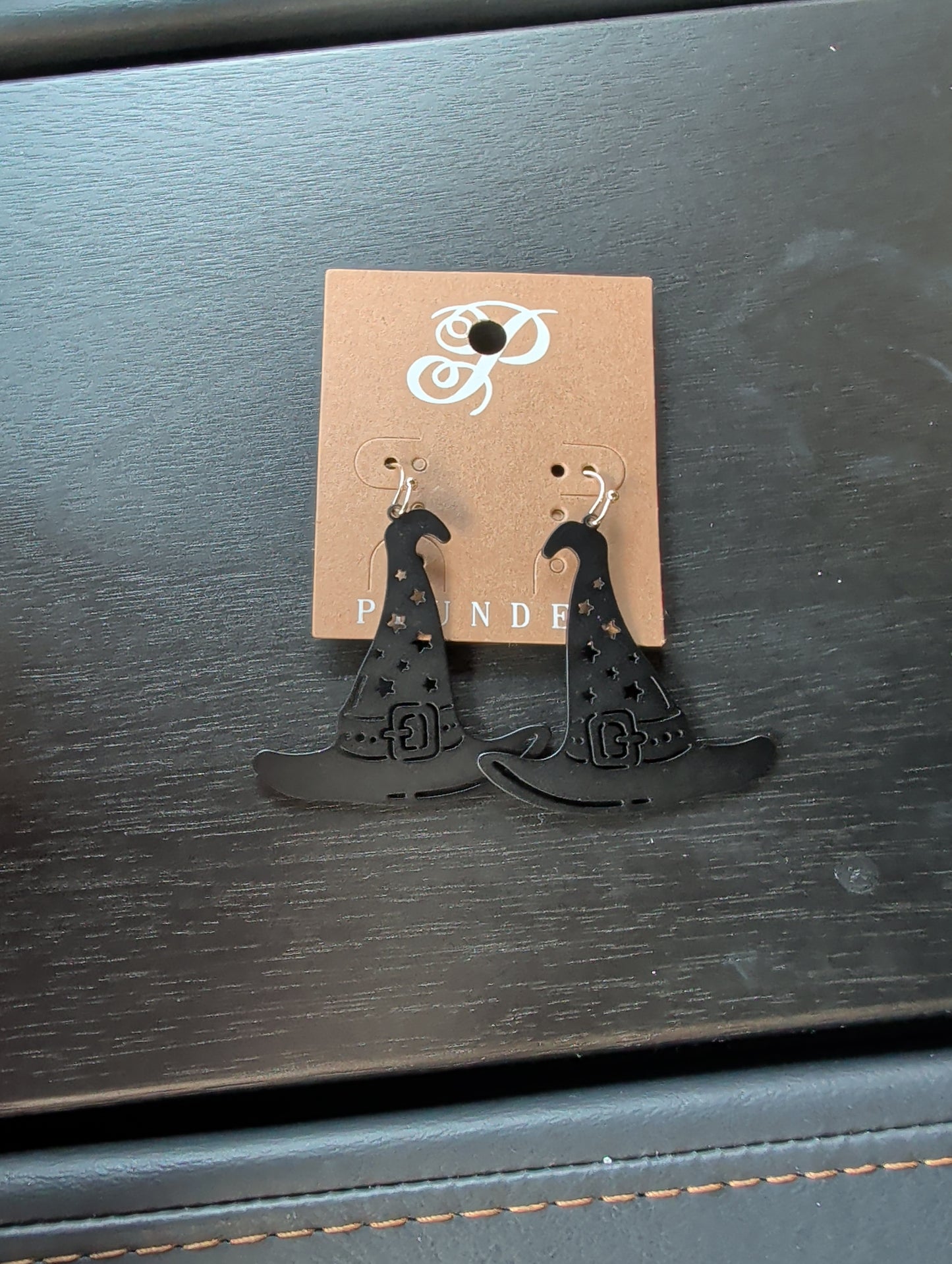 Spellbound Witch Hat Earrings
