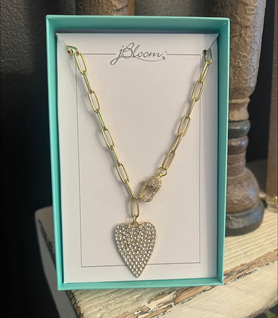 Sparkle Heart Necklace