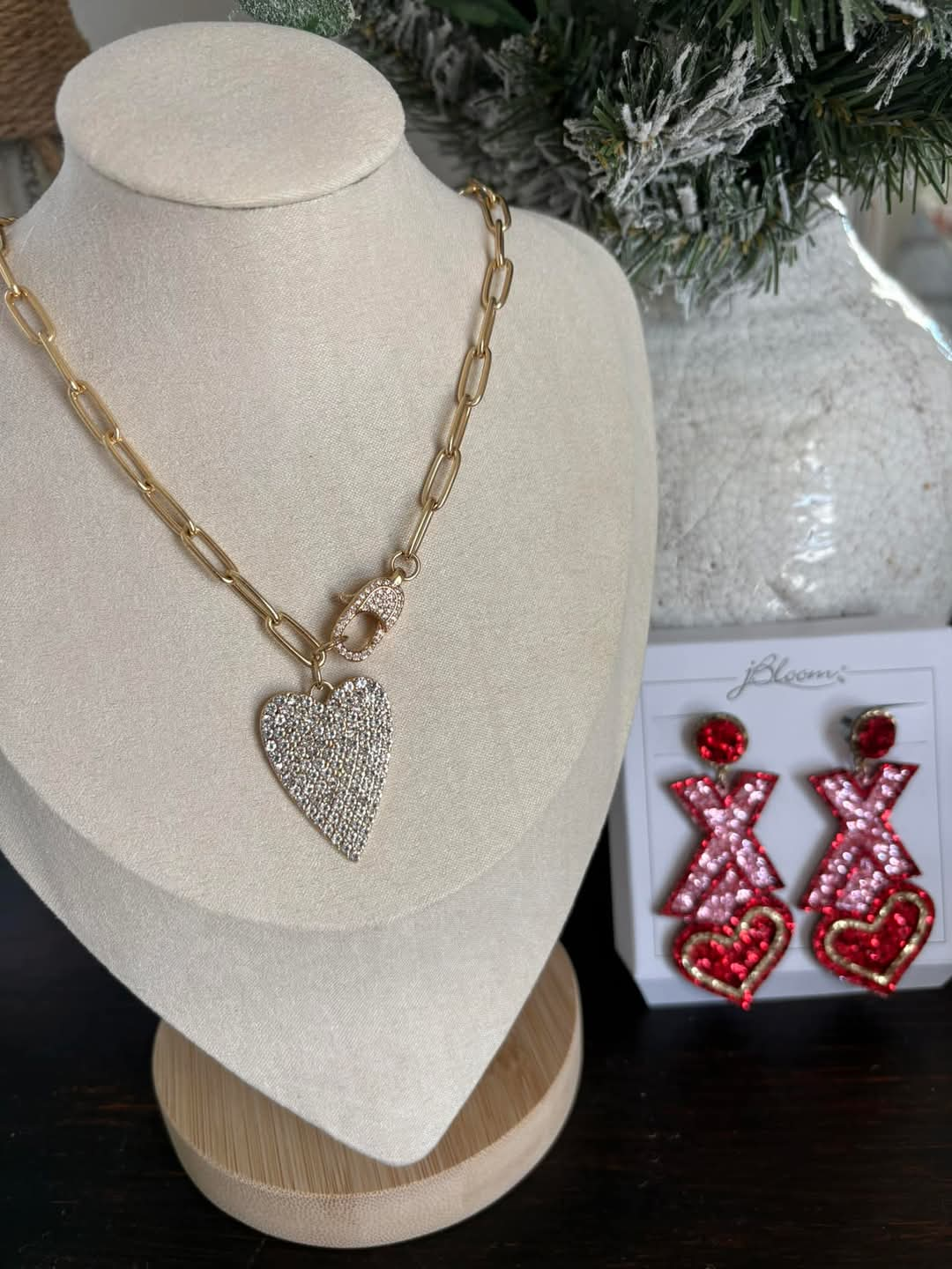 Sparkle Heart Necklace