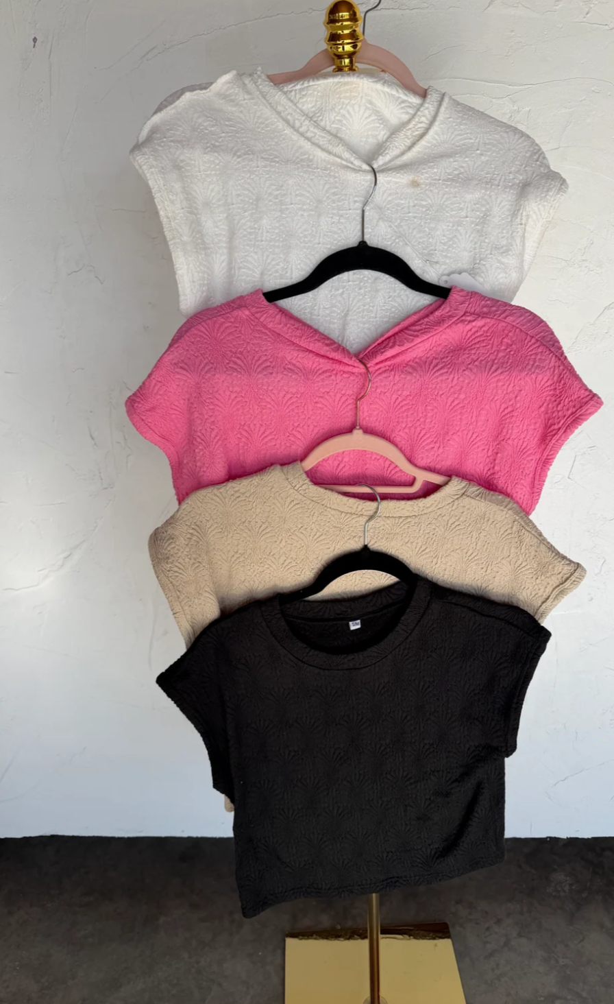 HARLEY CAP SLEEVE BASIC TOP
