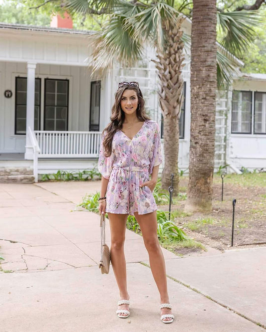 Floral Romper