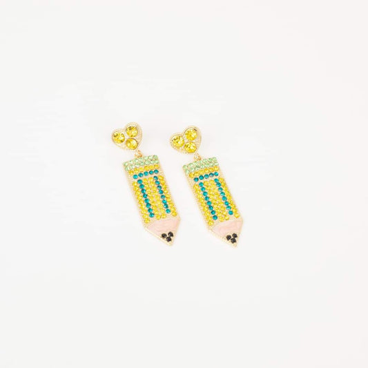 Back to School Pencil Earrings