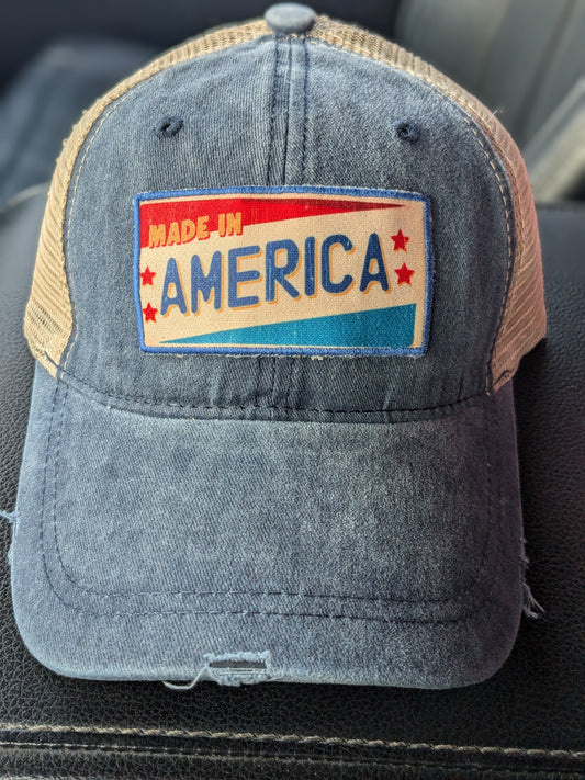 Made in America Hat Front 