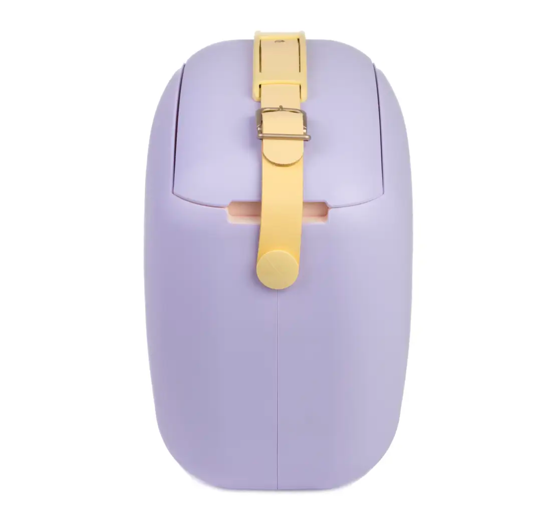 Mini Cooler Bag - Lilac Side