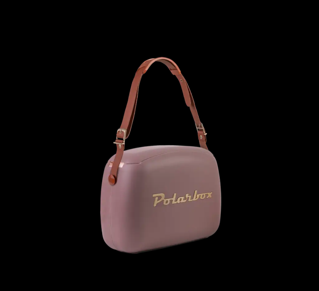 Mini Cooler Bag - Mulberry Gold Short Strap 