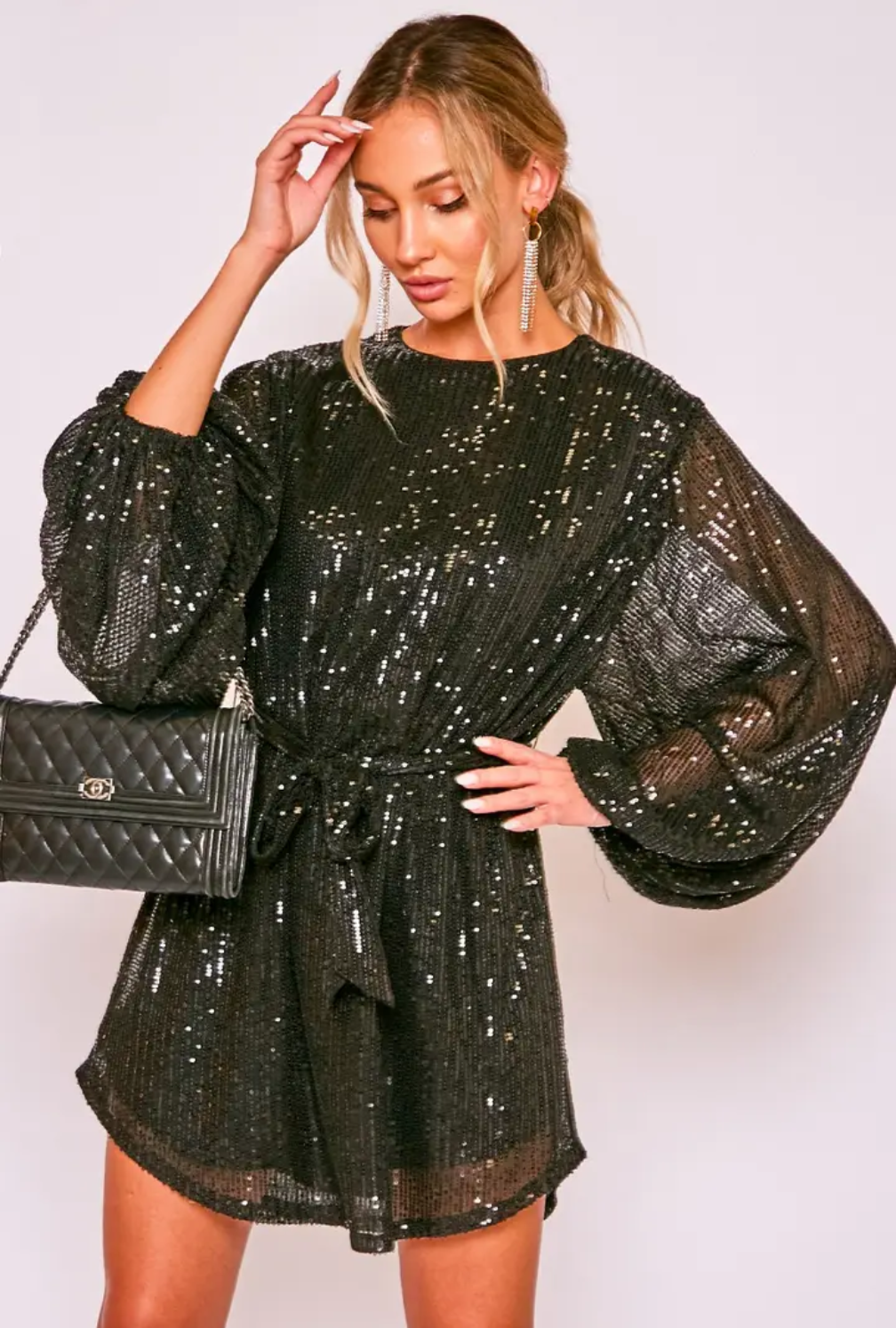 Sequin Mini Dress