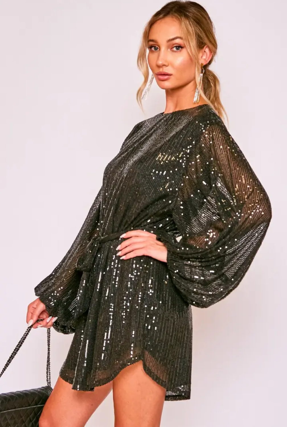 Sequin Mini Dress