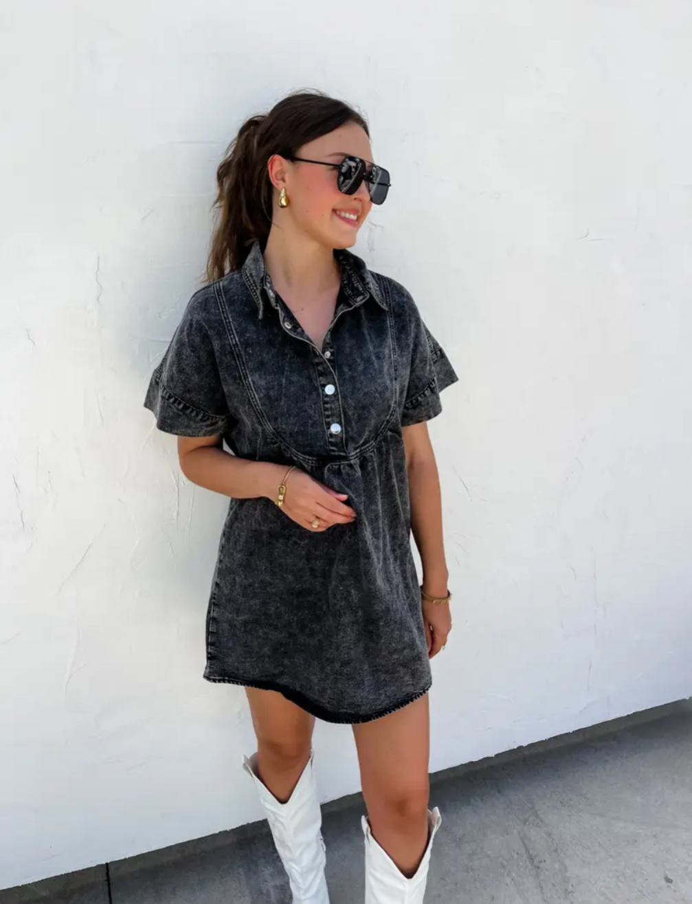 Last Dance Denim Dress