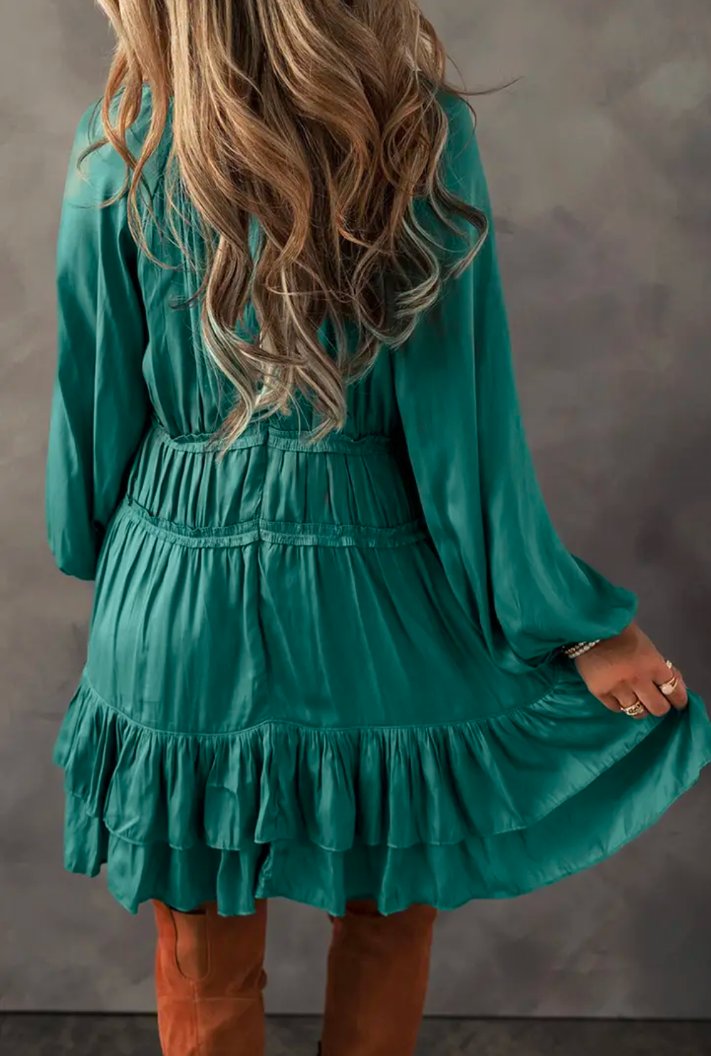 Whispering Meadow Tiered Dress