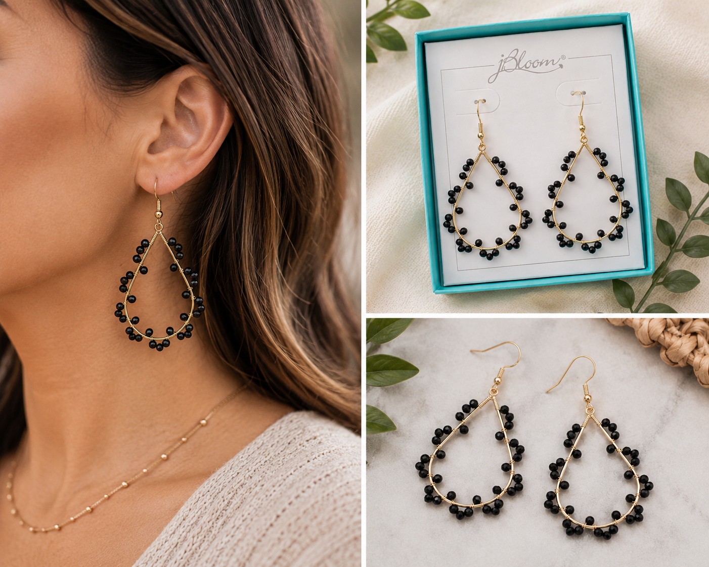 Ivy Teardrop Earrings