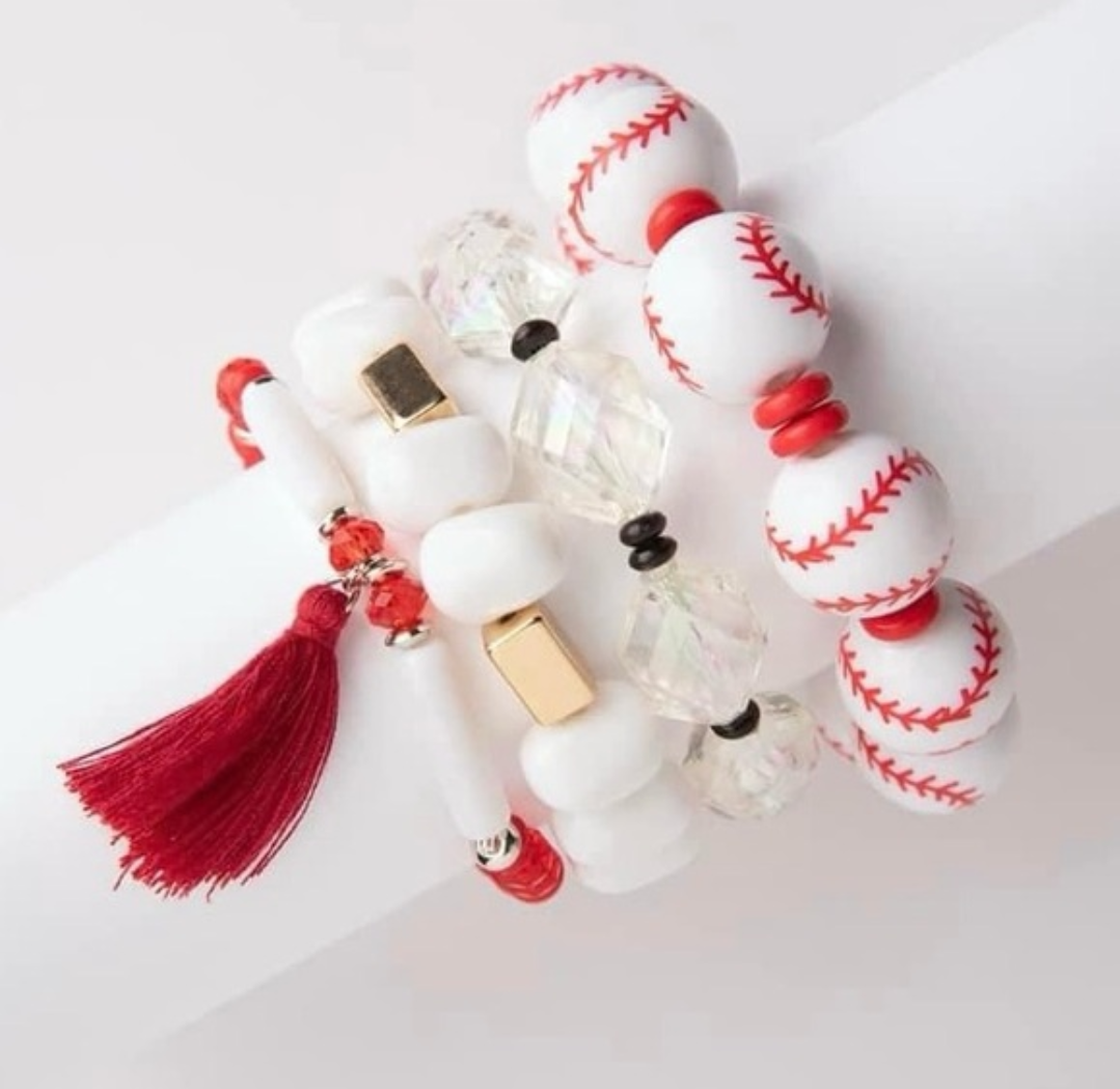 Swing For The Fences Bracelet Set