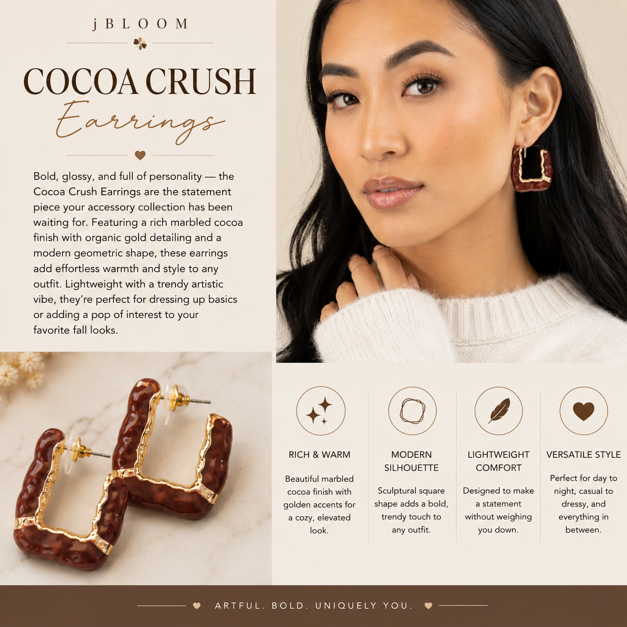 Cocoa Crush Earrings