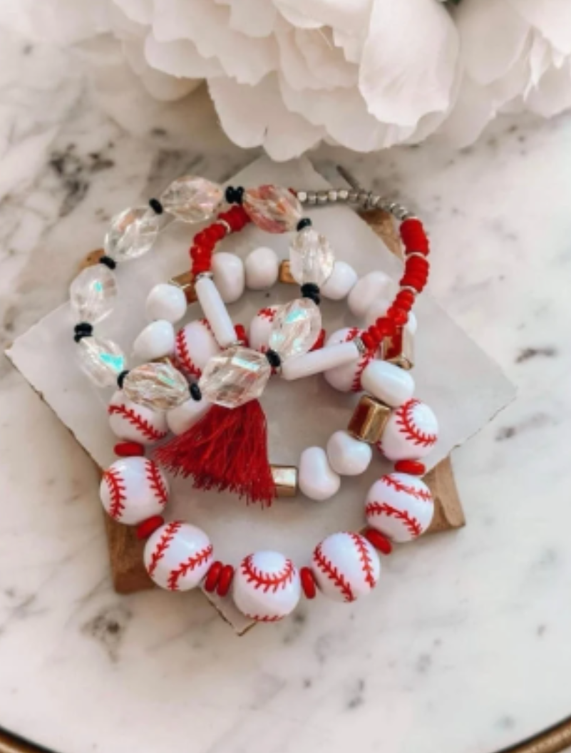 Swing For The Fences Bracelet Set