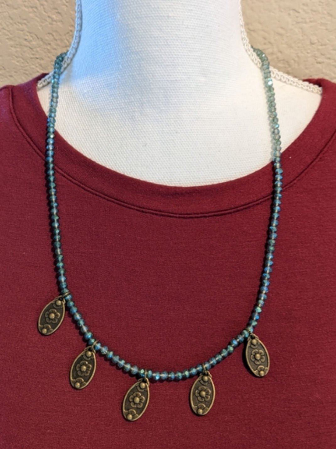 Turquoise Beaded Necklace