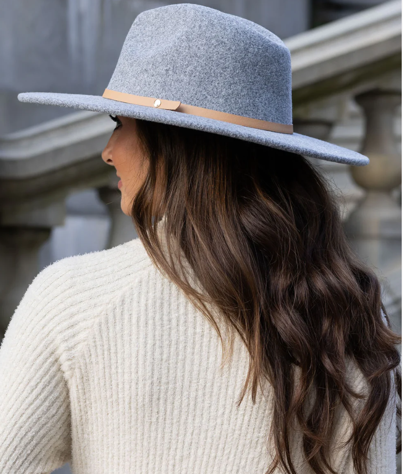 Wide Brim Felt Hat