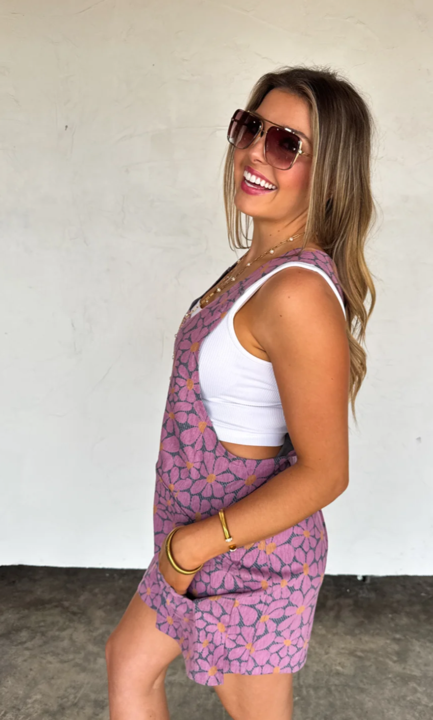 Denim Daisy - Beach Please Romper