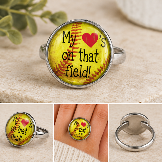 My Heart Is On That Field Ring