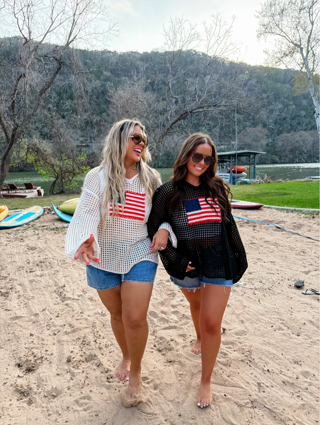 Freedom Flag Patch Pullover
