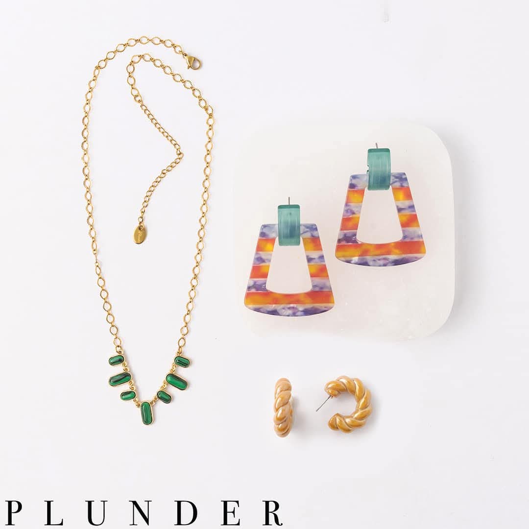 Tropical Mosaic Earrings