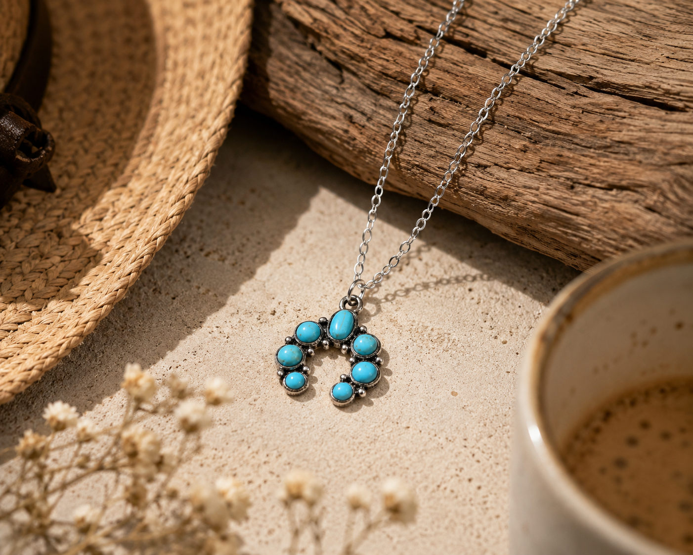 Desert Sky Horseshoe Necklace