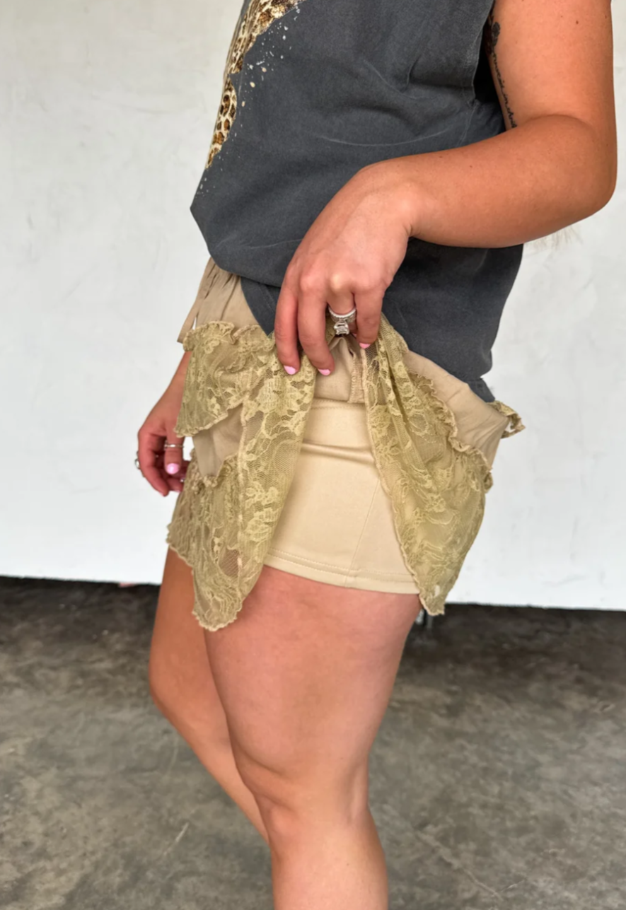 Wild Honey Lace Skirt