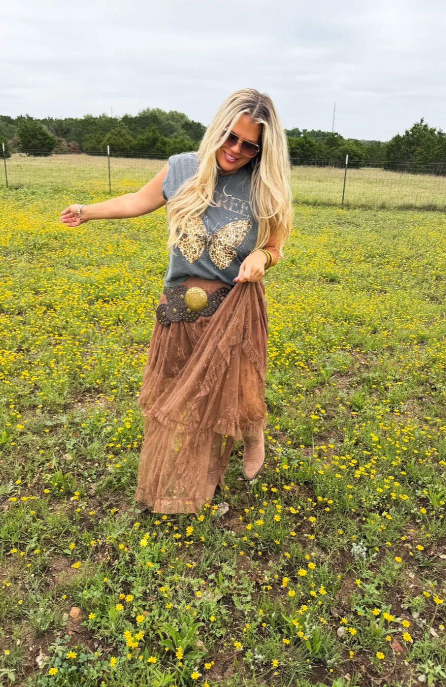 Be Free Butterfly Tee
