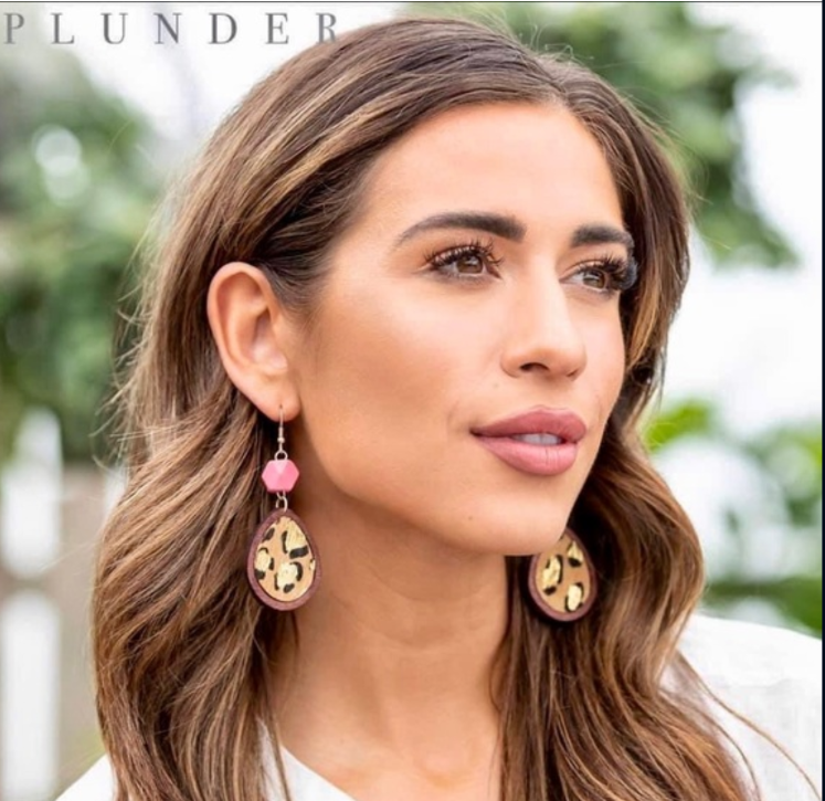 Blush Wild Heart Earrings