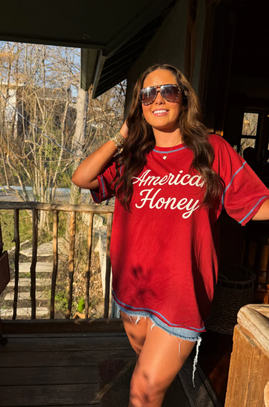 American Honey - All-American Oversized Tee