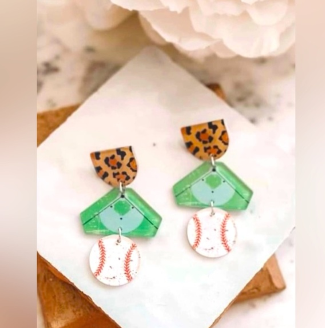 Home Run Haven Earrings