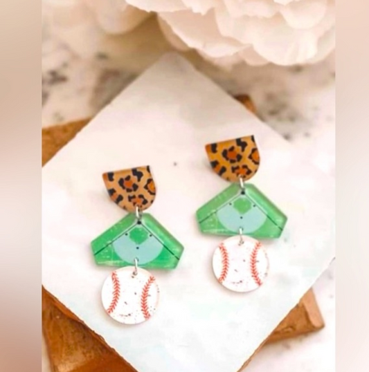 Home Run Haven Earrings