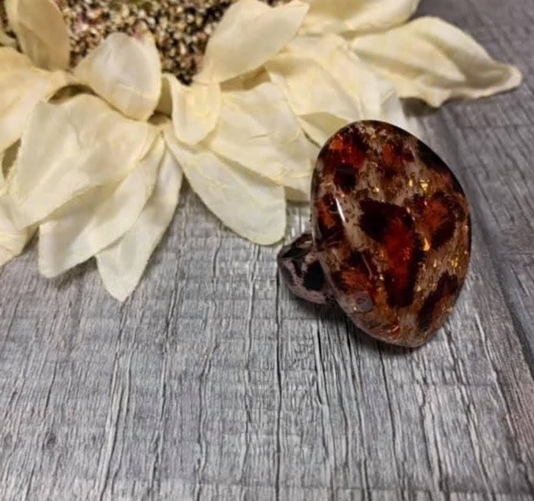 Josette Leopard Ring