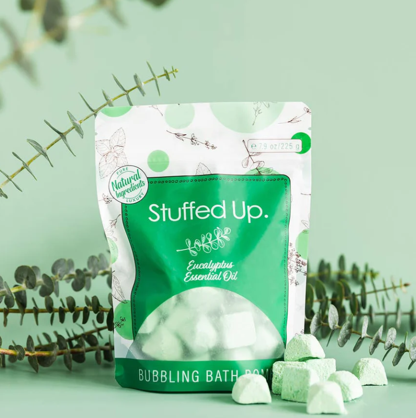 AS-IS Stuffed Up Eucalyptus Bath Bombs