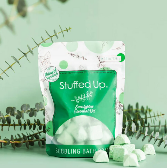 AS-IS Stuffed Up Eucalyptus Bath Bombs