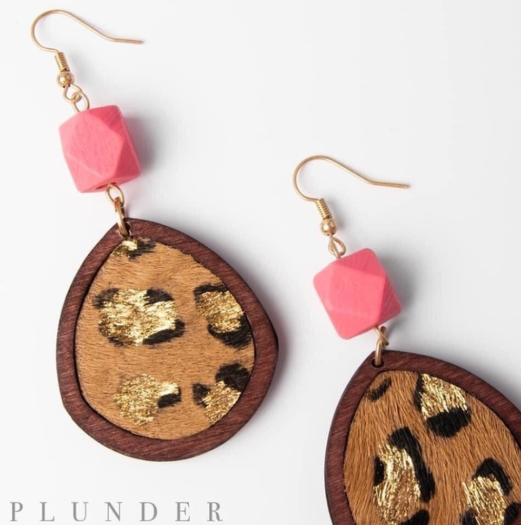 Blush Wild Heart Earrings