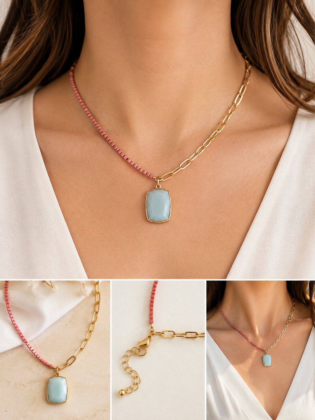 Blush Breeze Necklace
