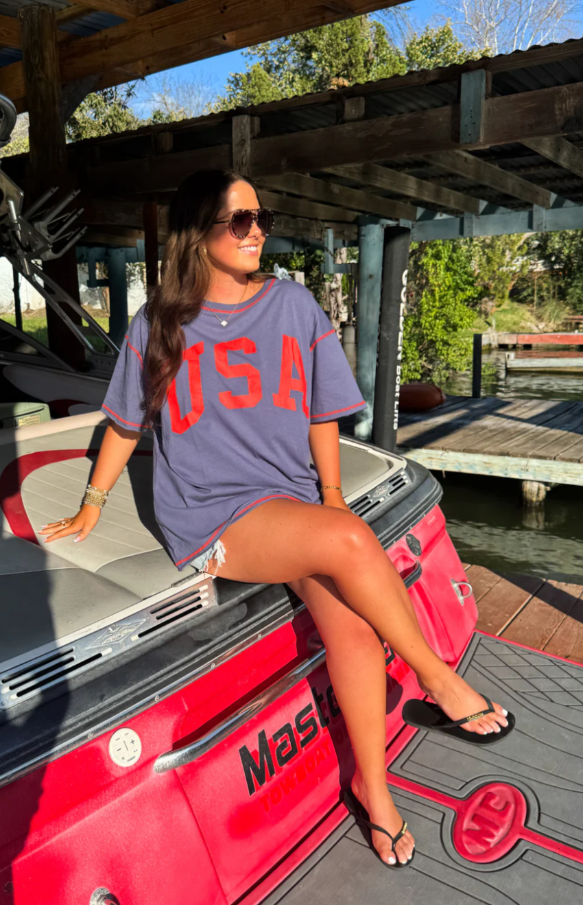 USA All-American Oversized Tee