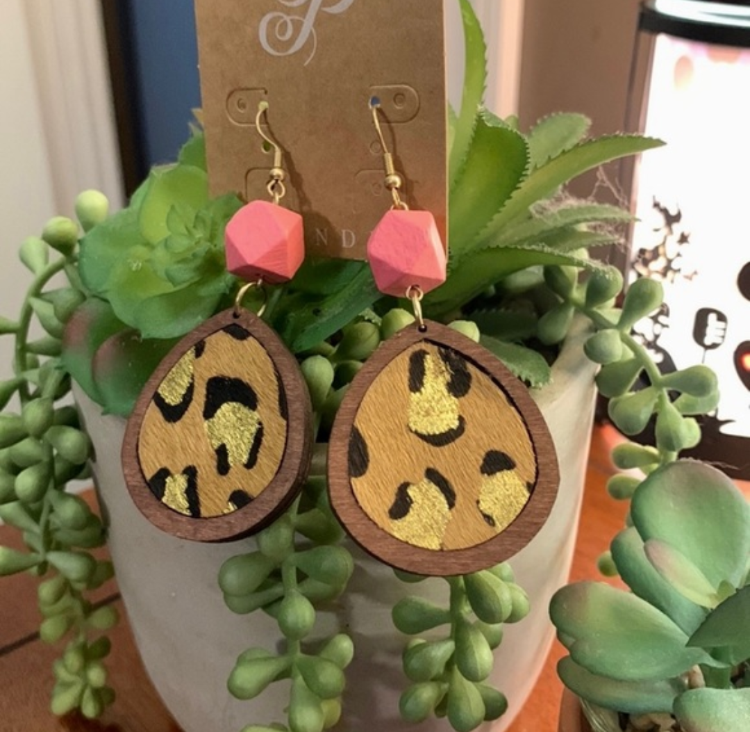 Blush Wild Heart Earrings
