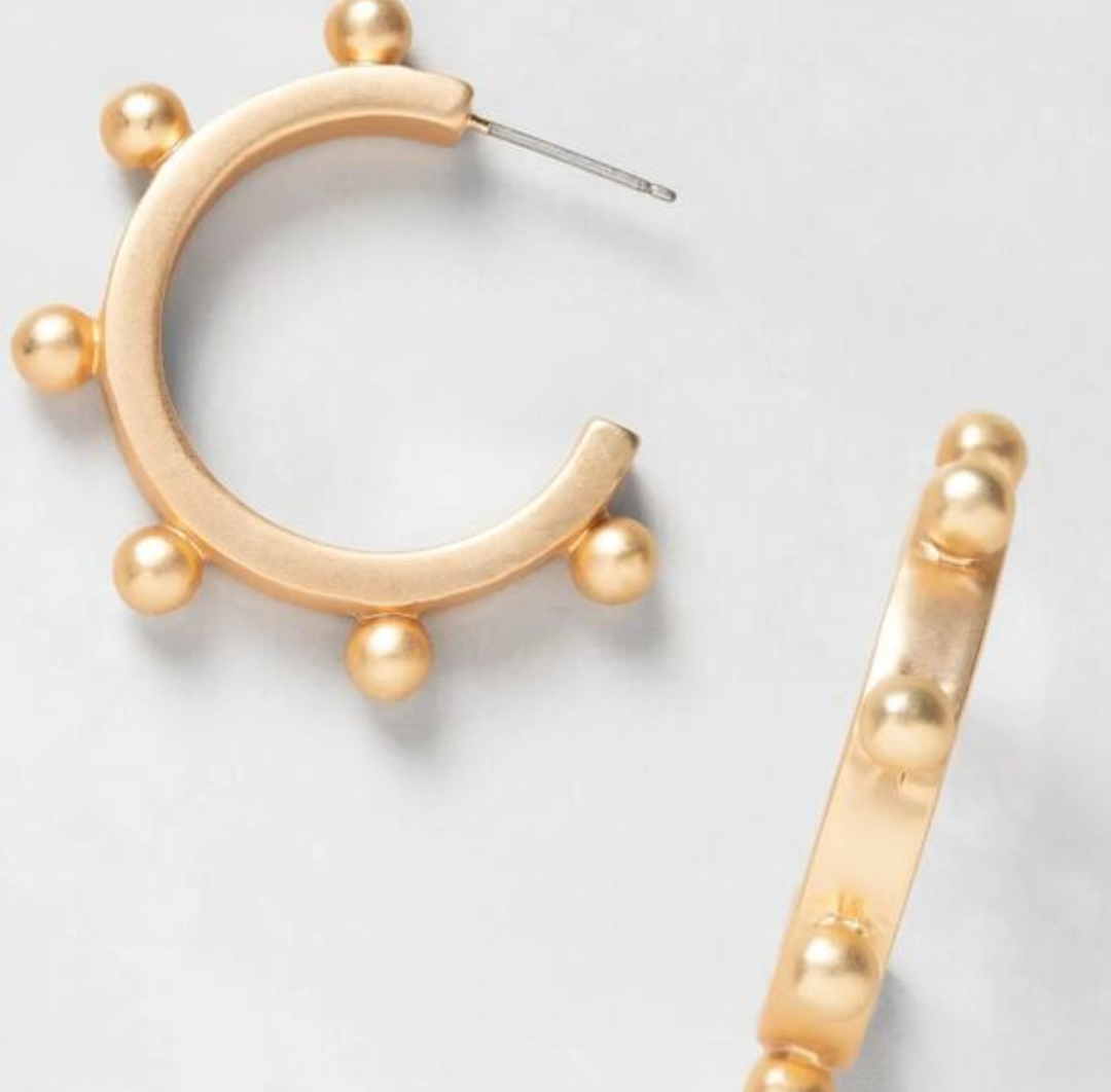 Morgan Hoop Earrings