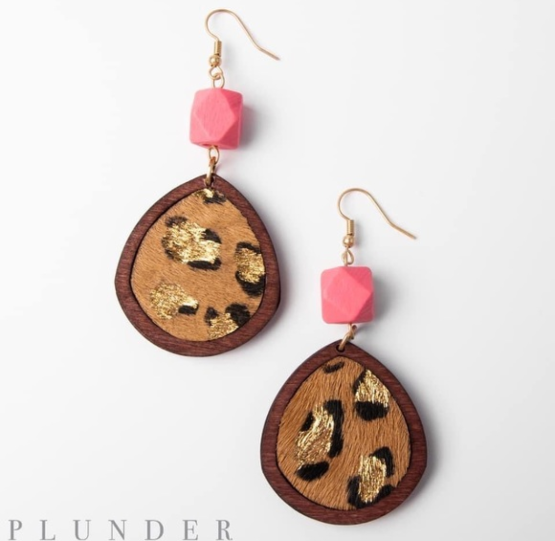 Blush Wild Heart Earrings
