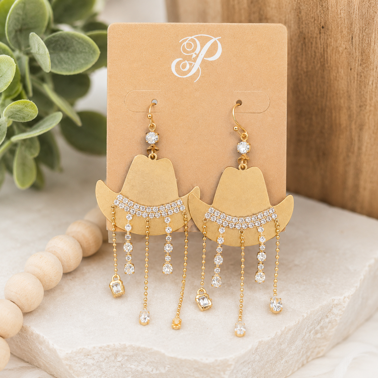Rhinestone Rodeo Earrings